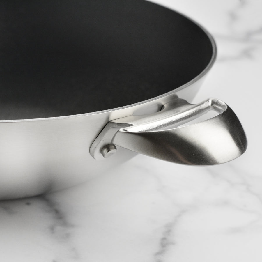 Scanpan CX+ Wok - Stainless Steel Nonstick Stir Fry Pan - 12.5 ...