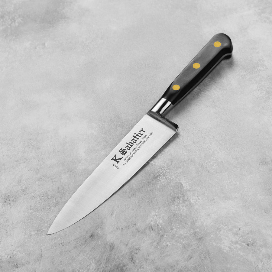 K Sabatier Au Carbone 6" Utility Knife