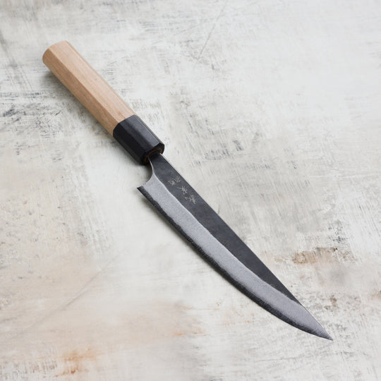 Yoshimi Kato Aogami Super Kurouchi Stainless Clad 6.3" Butcher's Knife
