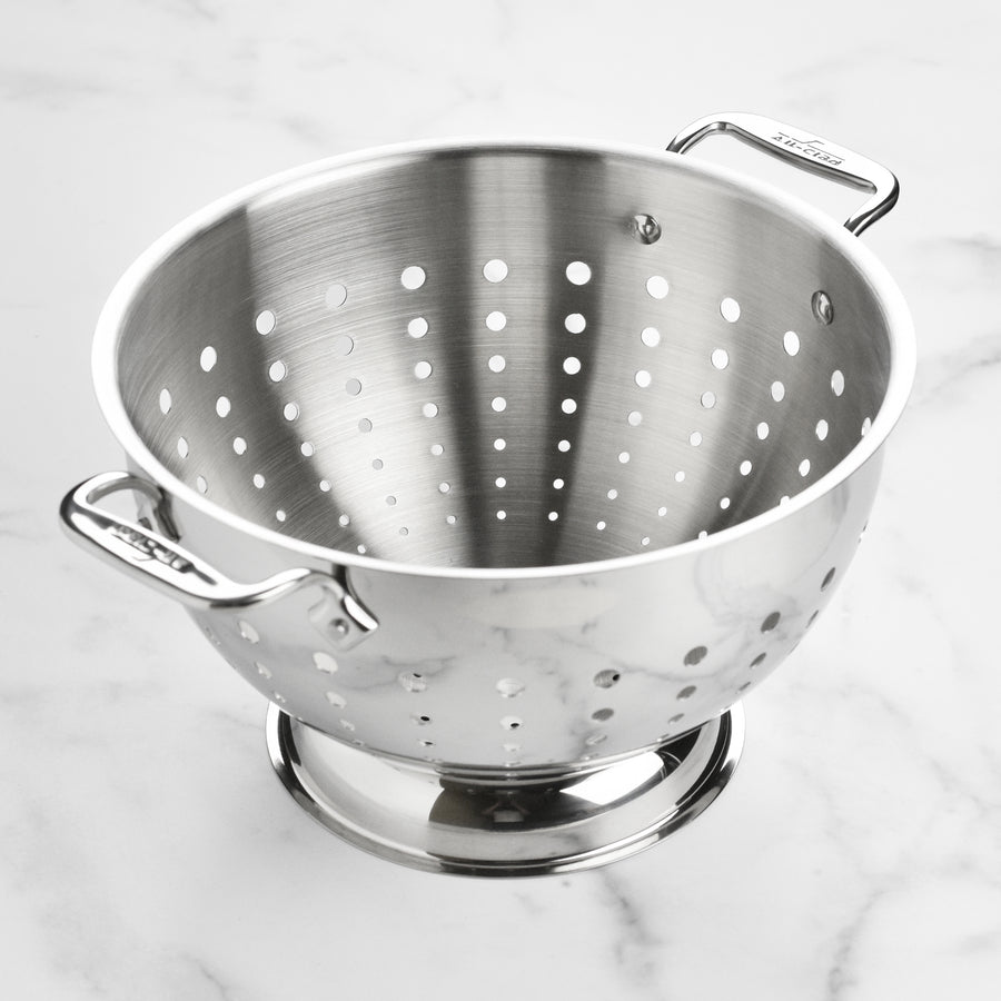 All Clad Stainless Steel Large Colander Pasta Strainer Pot Insert ~ New