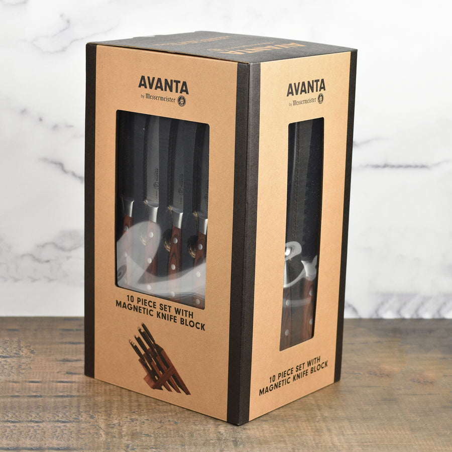 Messermeister Avanta Forged 10 Piece Knife Block Set