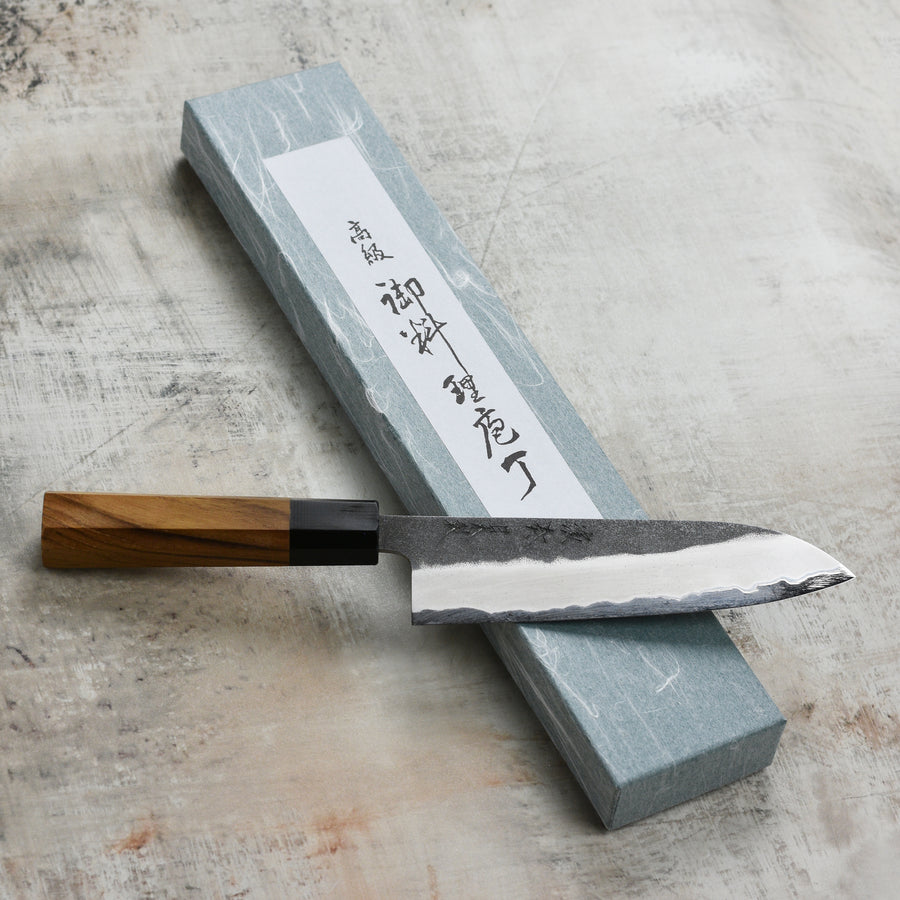 Enso Hand-Forged Aogami Super 6.7" Santoku with Saya