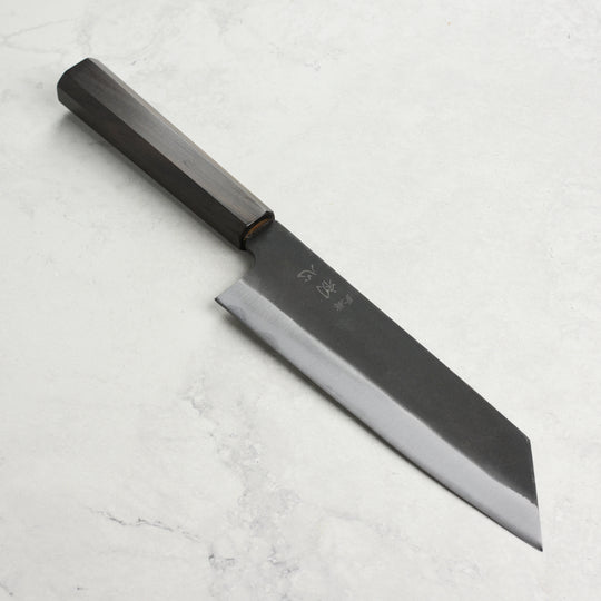 Hatsukokoro Aokitae Aogami #2 Kurouchi 7.5" Bunka