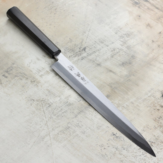 Touroku Sakai x Shimizu Shirogami #2 Single-Bevel 10.6" Yanagiba