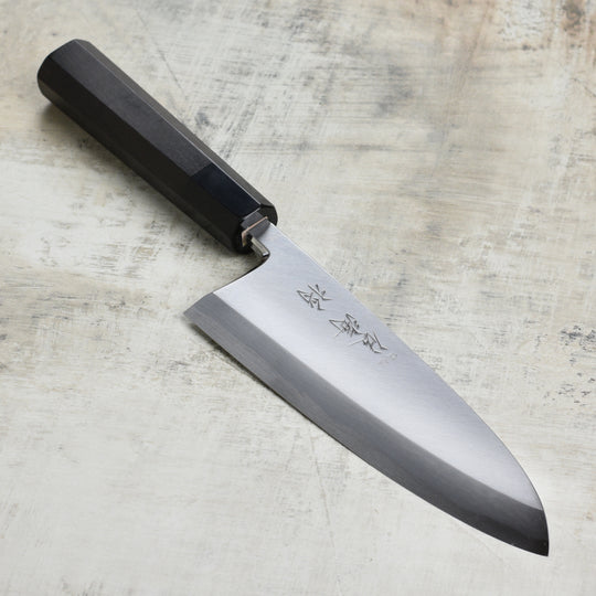 Touroku Sakai x Shimizu Shirogami #2 Single-Bevel 7" Deba