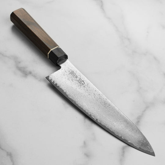 Senzo Black Damascus 8" Chef's Knife