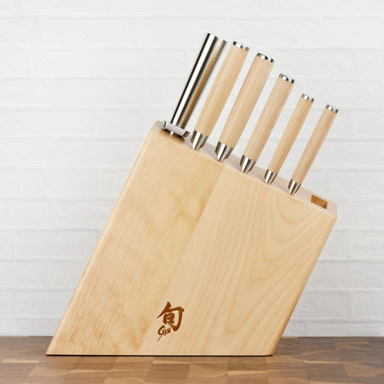 Shun Classic Blonde 7 Piece Knife Block Set