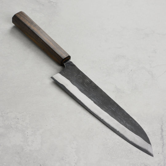 Hatsukokoro Kurokaze Shirogami #2 Kurouchi Stainless Clad 8.25" Gyuto
