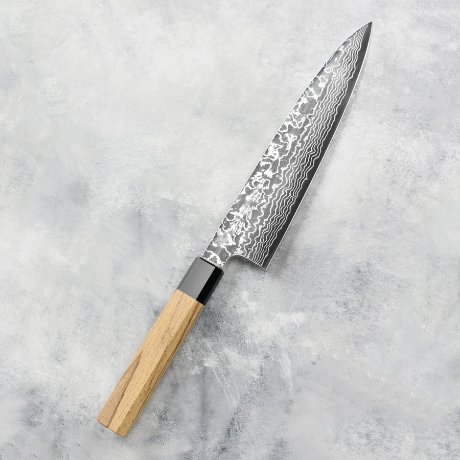 Sukenari ZDP189 Damascus 8.25" Gyuto