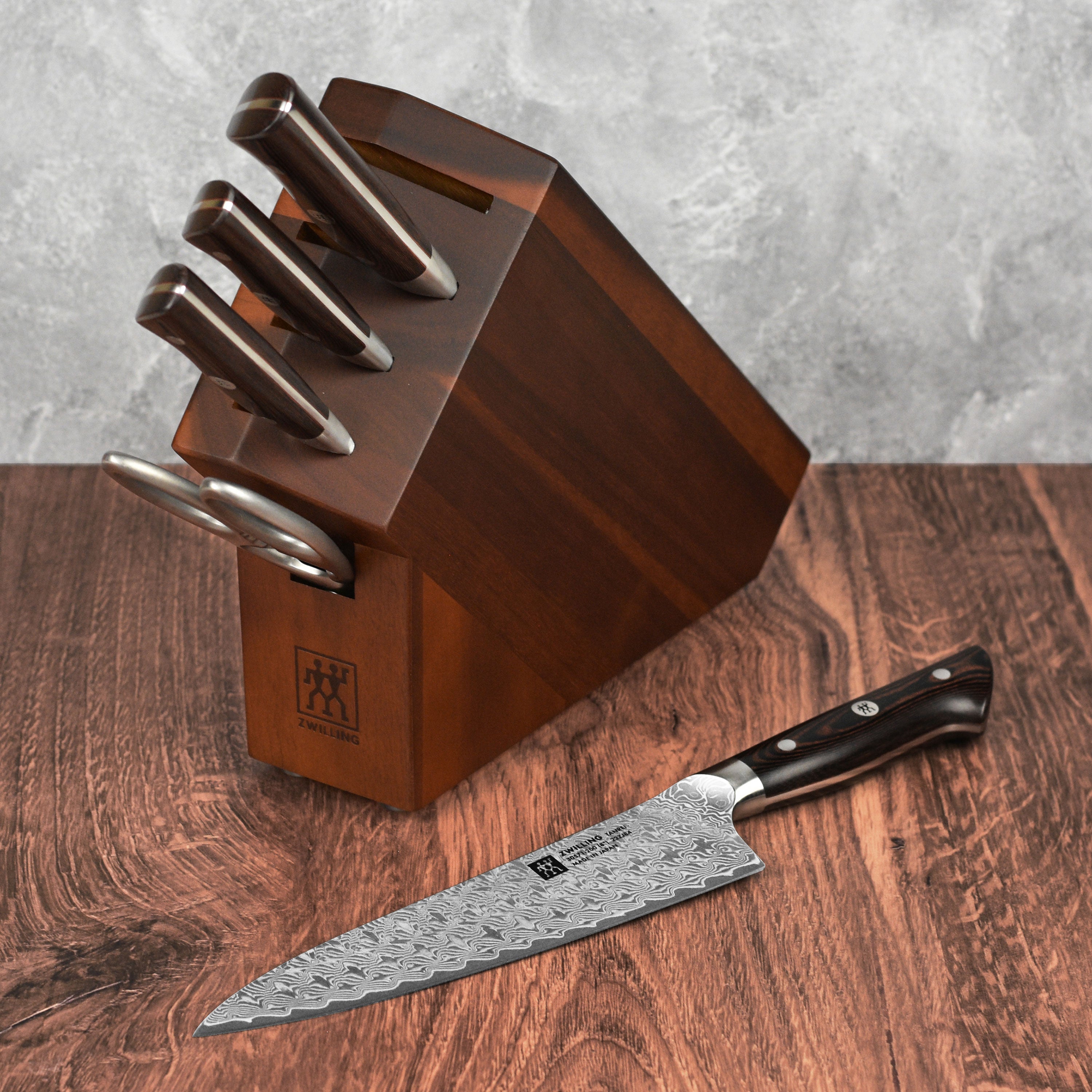ZWILLING Bloc de Couteaux SharpBlock avec Affûteur Intégré ZWILLING Bloc de Couteaux SharpBlock avec Affûteur Intégré