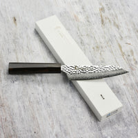 Nobu Tanaka④ Takayuki Hammered Damascus Bunka Knife - 6.3