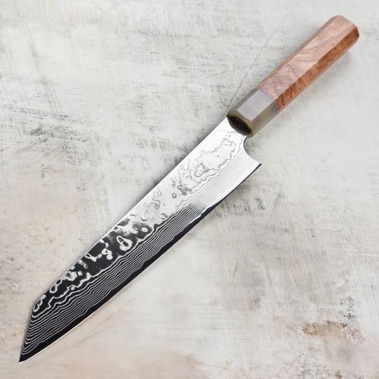 Hatono SPG STRIX Damascus 9.4" Kiritsuke Sujihiki
