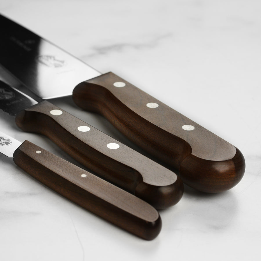 Victorinox Wood 3 Piece Knife Set