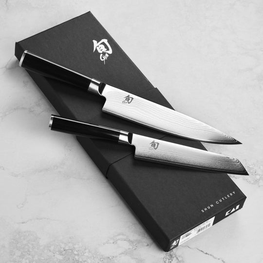 Shun Classic 8" Chef's & Master Utility Knife Set
