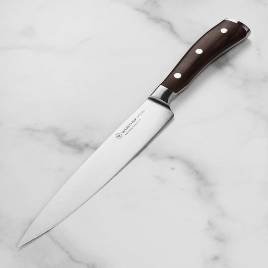 Wusthof Ikon Blackwood 8" Carving Knife