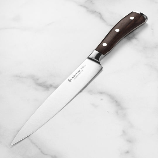 Wusthof Ikon Blackwood 8" Carving Knife