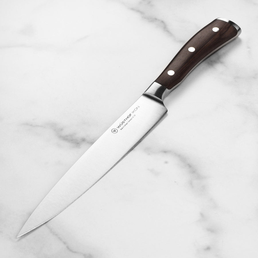 Wusthof Ikon Blackwood 8" Carving Knife