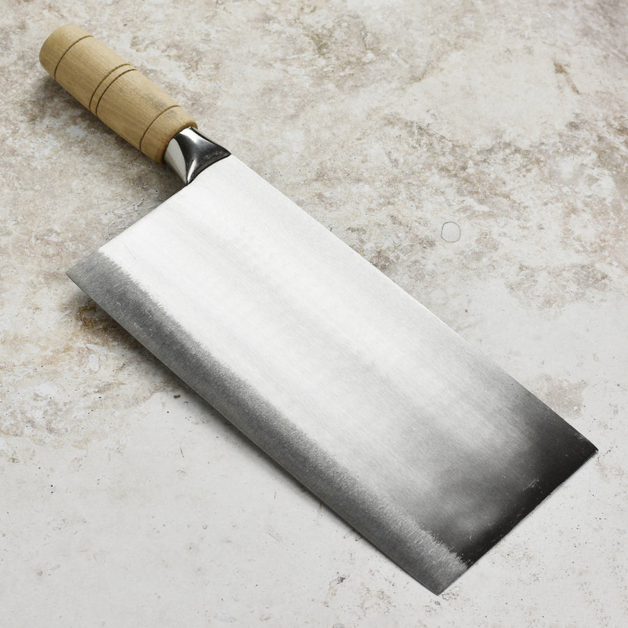 CCK Slicer 9" Carbon Steel Chinese Cleaver, Polished