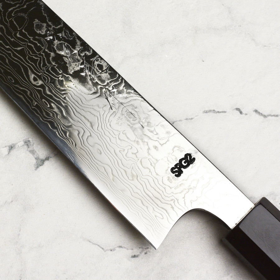 Matsubara SG2 Damascus Sujihiki Japanese Knife, 270mm (10.6