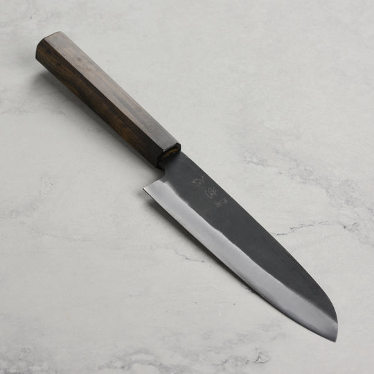 Hatsukokoro Aokitae Aogami #2 Kurouchi 6.5" Santoku