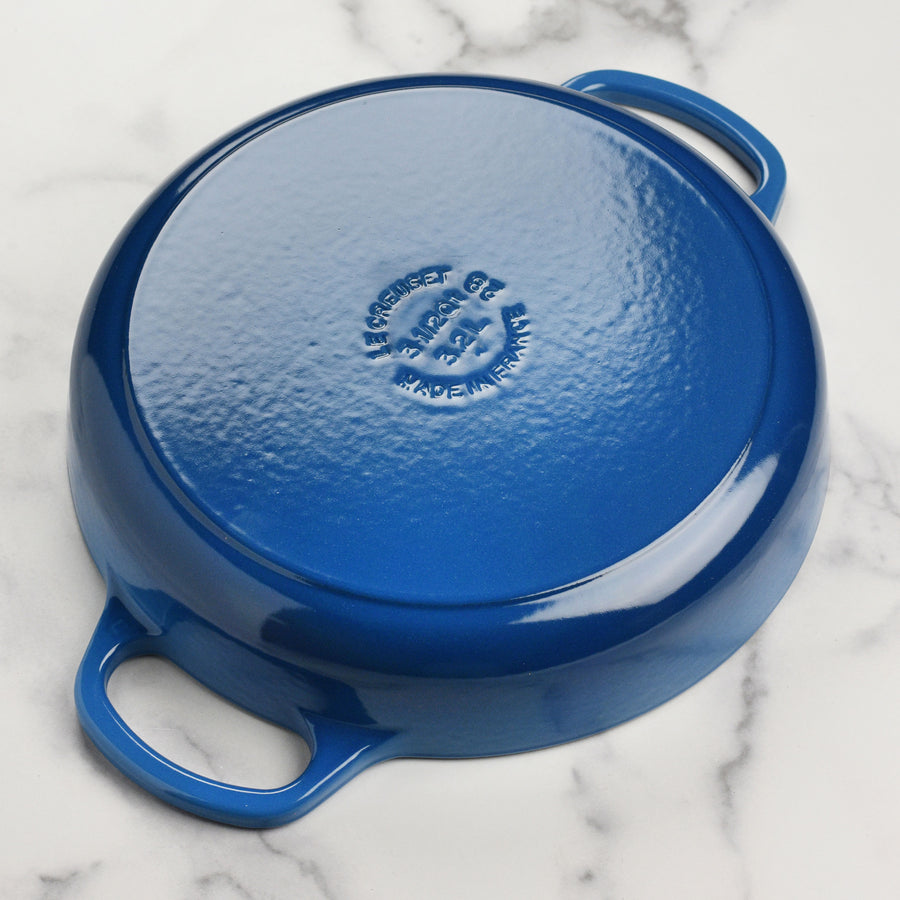 Le Creuset Signature Enamel Cast Iron Everyday Pan In Blue
