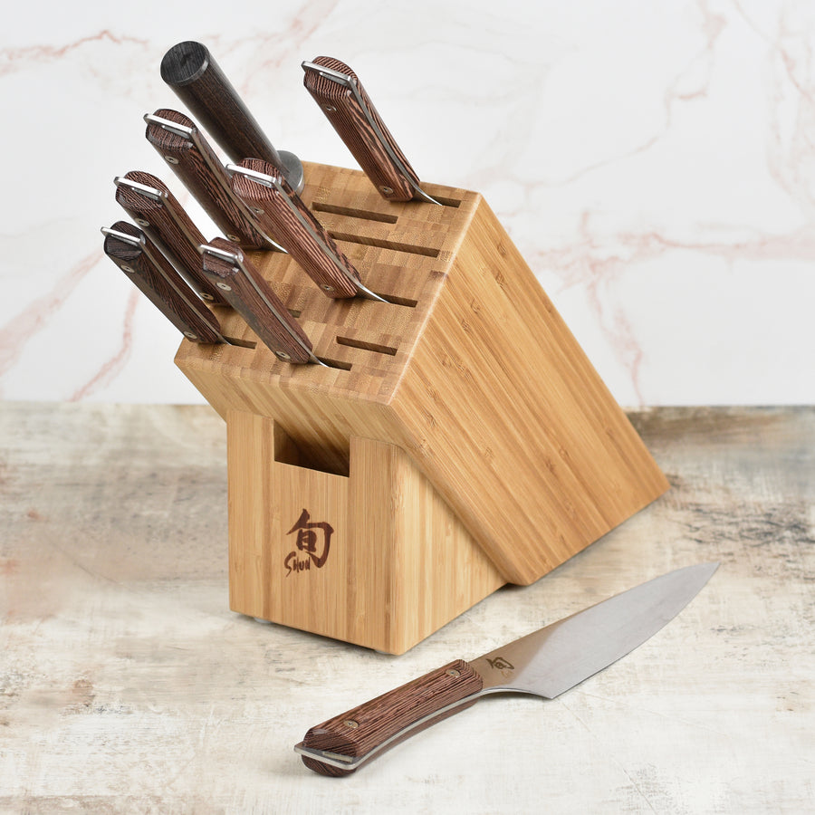 Shun Kanso 9 Piece Knife Block Set