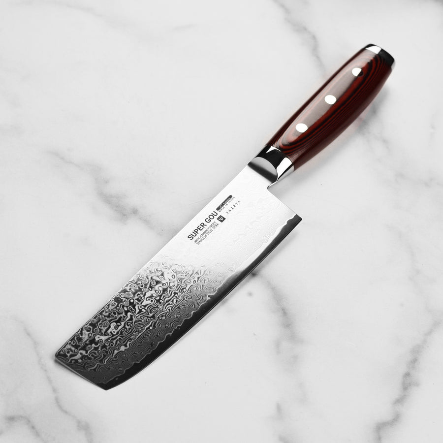 Yaxell Super Gou 161 Nakiri Japanisches Gemüsemesser 18cm – Scala Die Yaxell Super Gou 161 Nakiri Japanisches Gemüsemesser 18cm – Scala Die