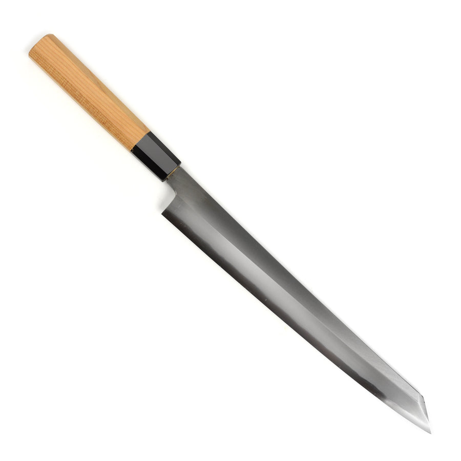 Itsuo Doi Aogami #2 Migaki 10.6" Single-Bevel Kiritsuke Yanagiba