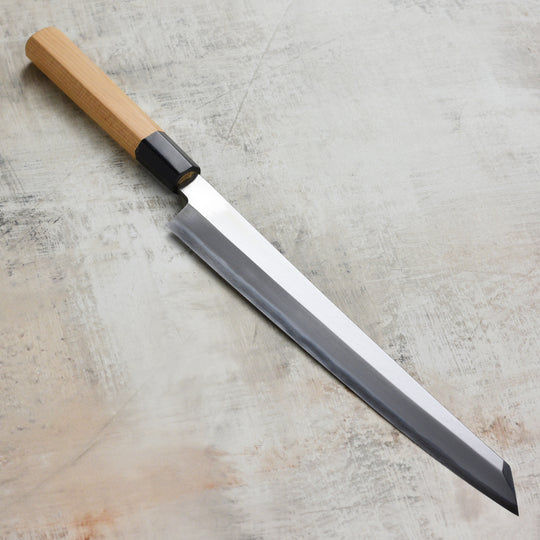 Itsuo Doi Aogami #2 Migaki 10.6" Single-Bevel Kiritsuke Yanagiba