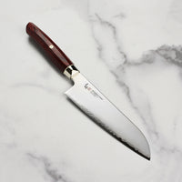 Zanmai Revolution Santoku Knife - SG2 - 7