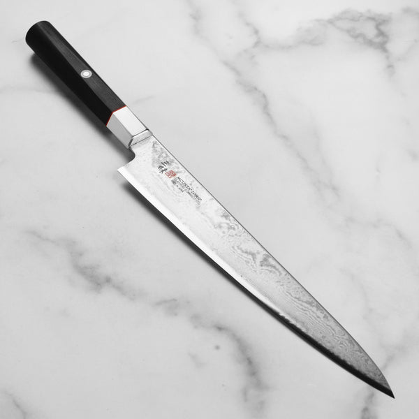 Zanmai Hybrid Damascus Splash 9.4