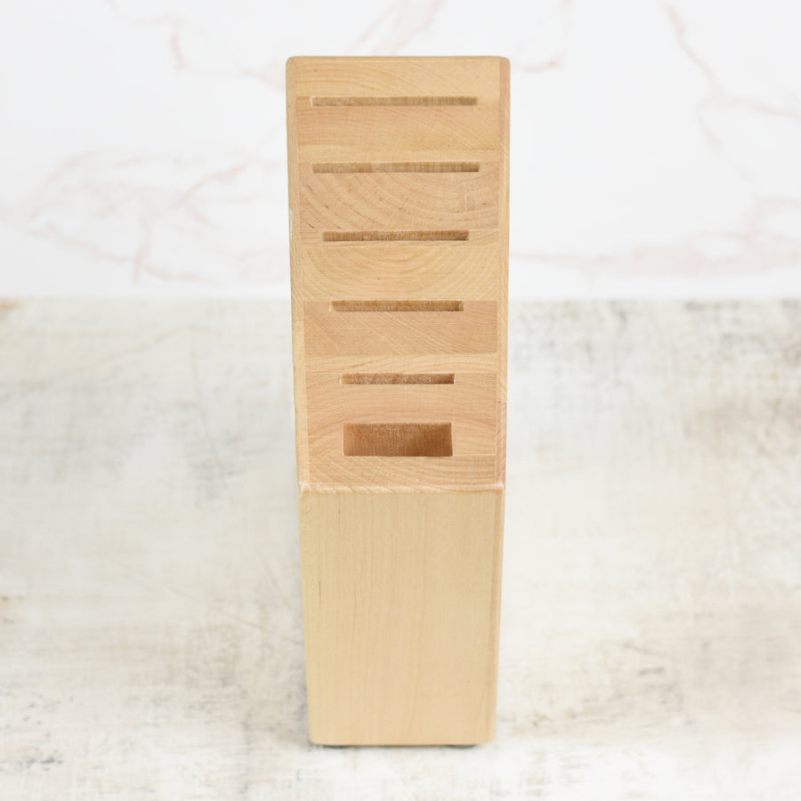 Enso 6 Slot Birch Knife Block