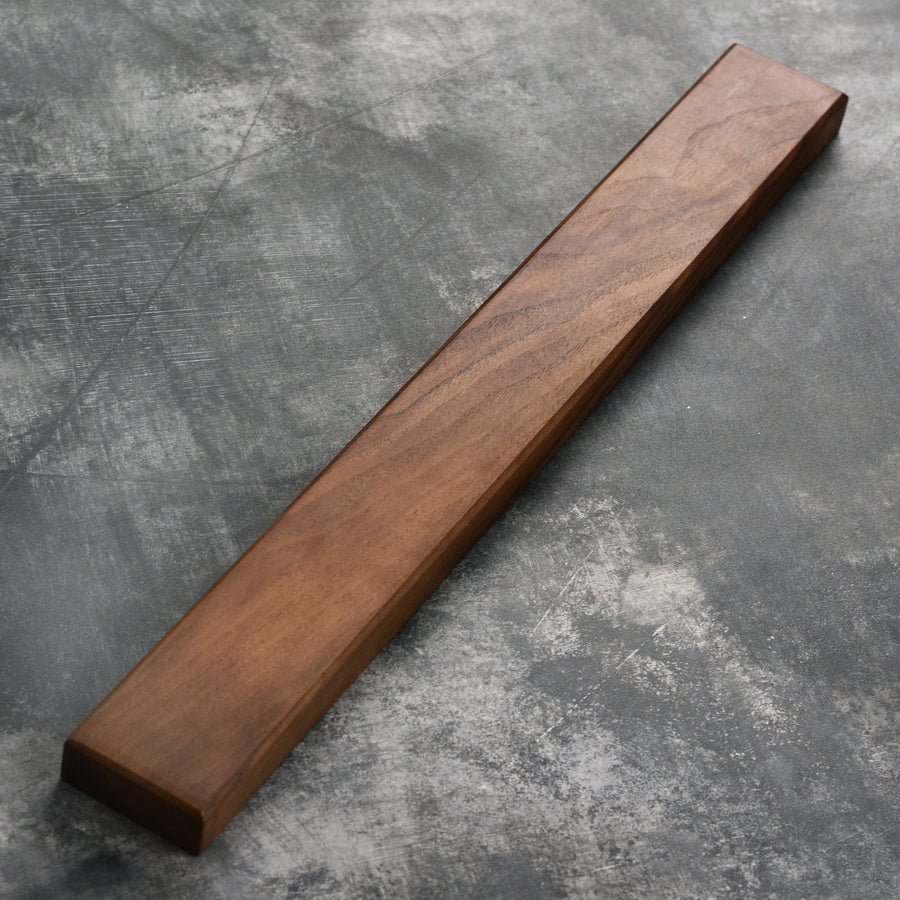 20" American Walnut Wood Magnetic Knife Bar