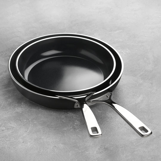 Demeyere AluPro 9.5" & 11" Ceramic Nonstick Fry Pan Set