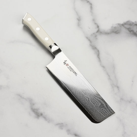 Zanmai Classic Damascus Corian 6.5" Nakiri