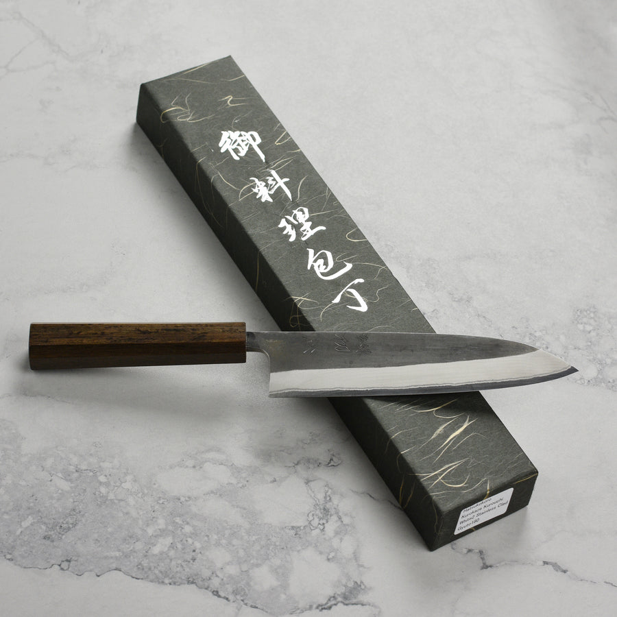 Hatsukokoro Kurokaze Shirogami #2 Kurouchi 7" Gyuto