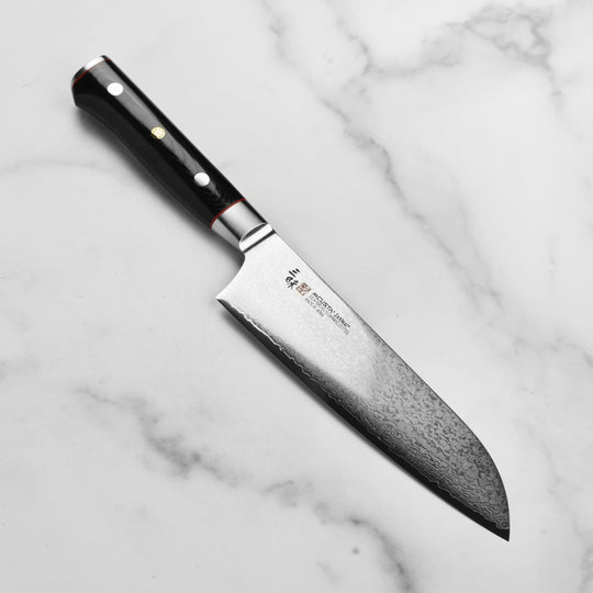 Zanmai Classic Pro Zebra Damascus 7" Santoku