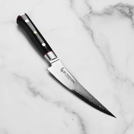 Zanmai Classic Pro Zebra Damascus 6.5" Curved Boning Knife