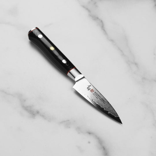 Zanmai Classic Pro Zebra Damascus 3.5" Petty