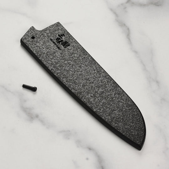 Zanmai Black Lacquer Saya for 7" Santoku