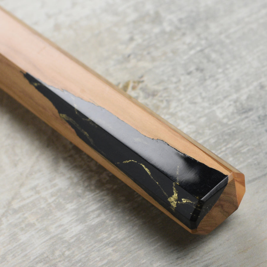 Hozan Tomoe x Hinoura Shirogami #2 Kurouchi 9.4" Gyuto