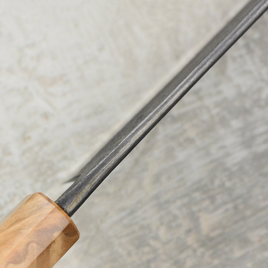 Hozan Tomoe x Hinoura Shirogami #2 Kurouchi 8.25" Gyuto