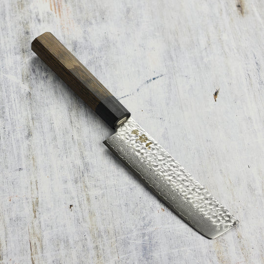 Ittetsu VG10 Hammered Damascus 5" Nakiri