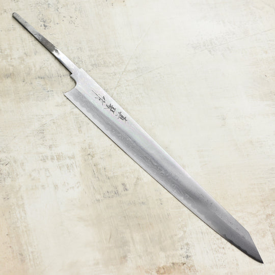 Tadokoro Aogami #1 Damascus Kiritsuke Sujihiki, 300mm (BLADE ONLY)