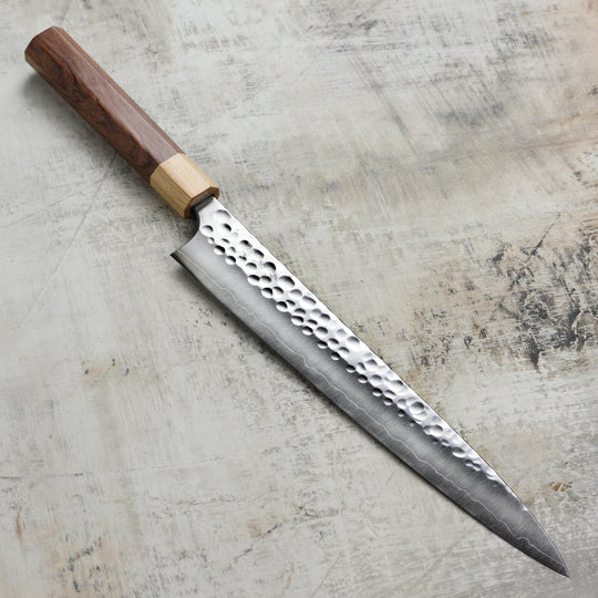 Yoshimi Forged Ginsan Stainless Clad 10.6" Sujihiki