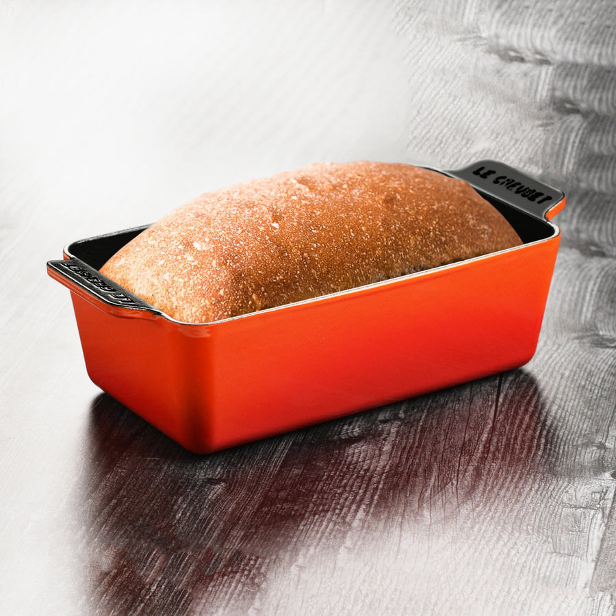 Le Creuset Signature Cast Iron 9 x 5" Flame Loaf Pan