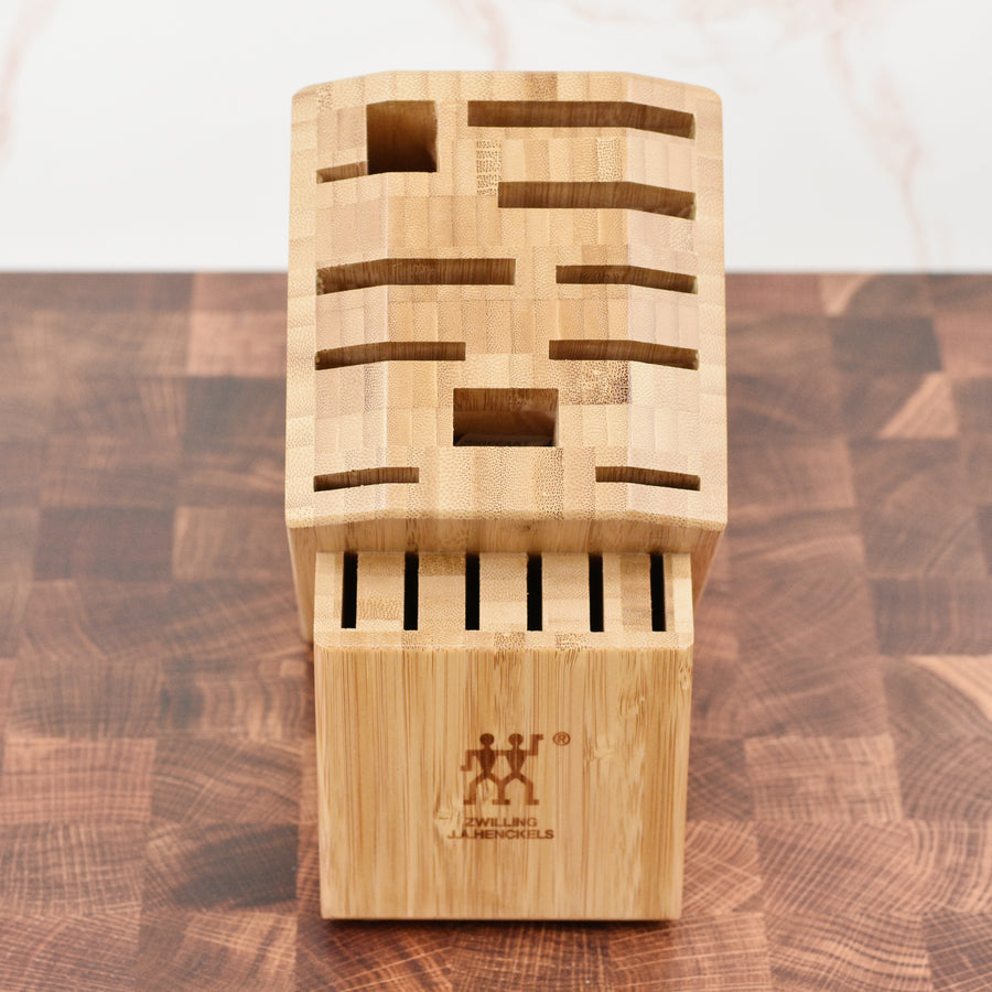 Zwilling Pro 16 Slot Bamboo Knife Block