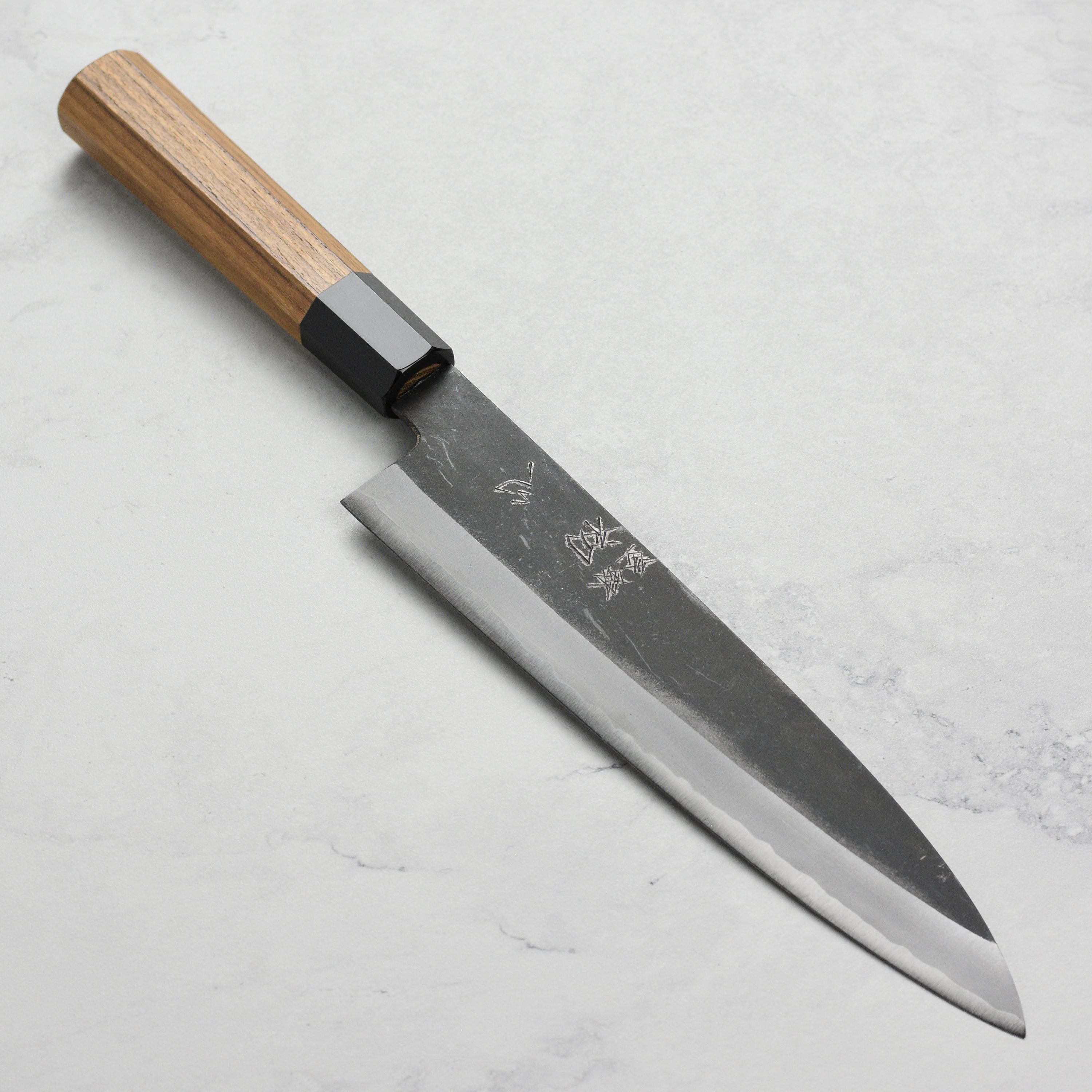 Hatsukokoro Aosagi Gyuto 240mm (9.4") Aogami #2 Blue Carbon Steel Japanese Chef'