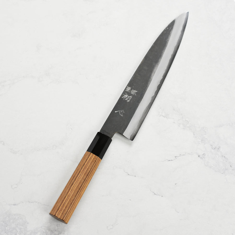 Hatsukokoro Aosagi Aogami #2 Kurouchi 9.4" Gyuto