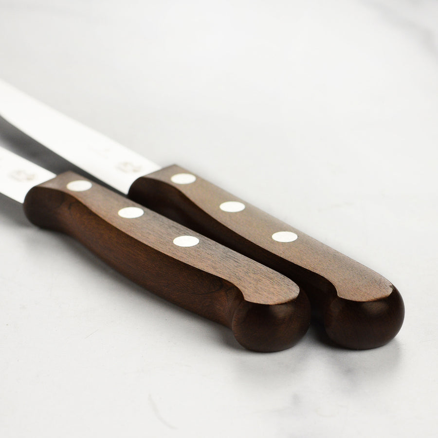 Victorinox Wood 2 Piece Fine Edge Steak Knife Set
